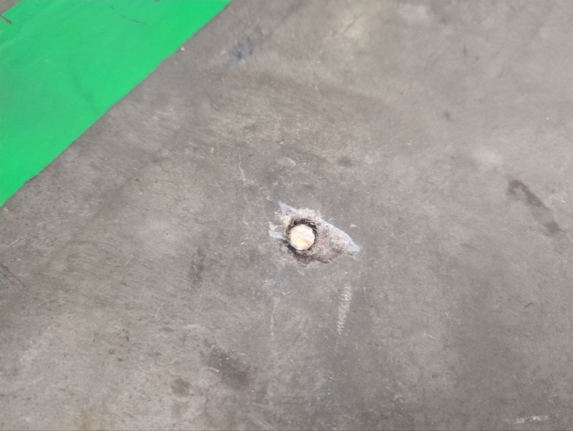 Concrete slab anchor repair