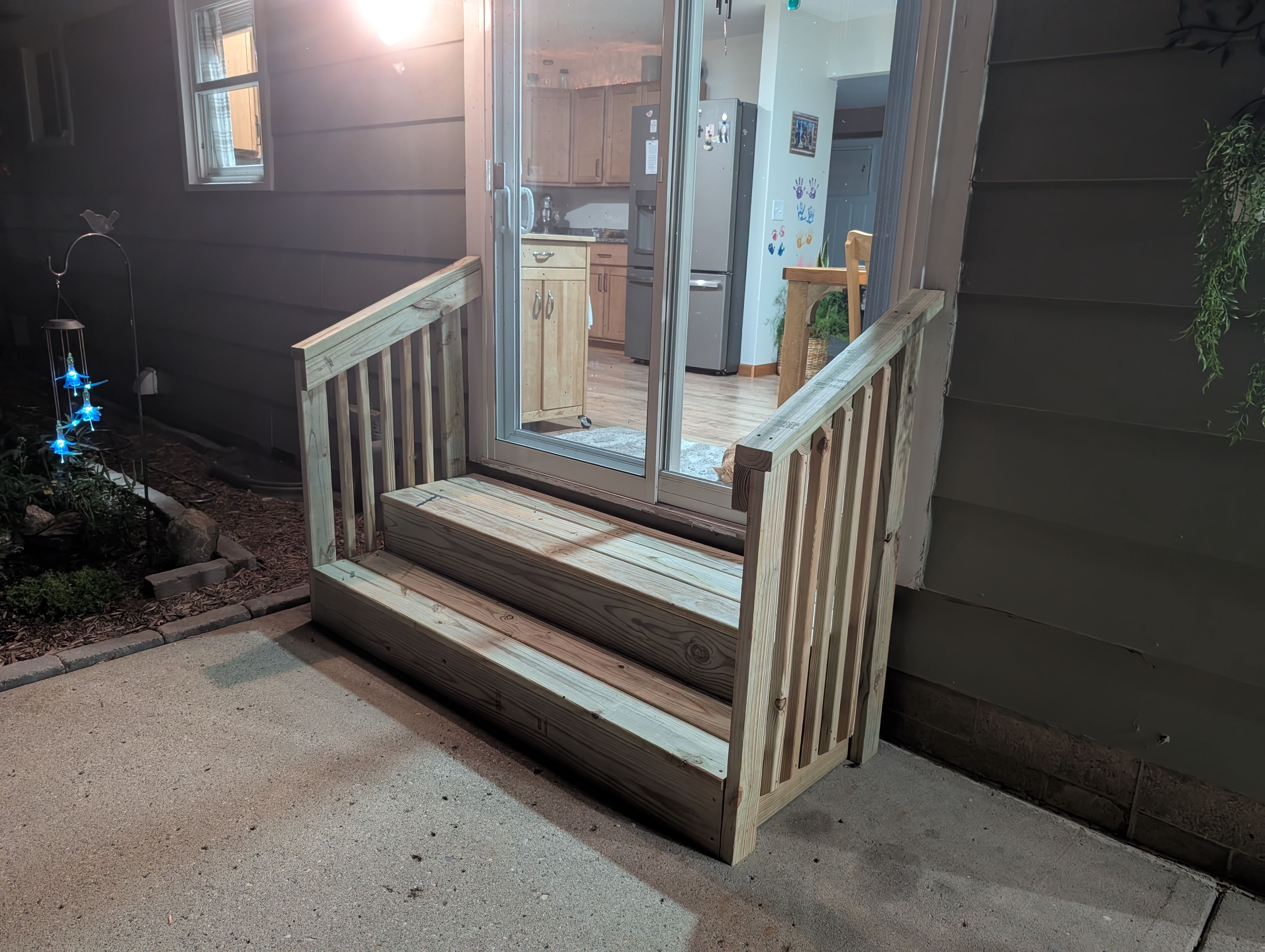 Entry steps rebuild